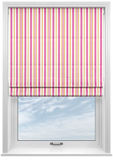 The British Stripe Co. George, Notting Hill No.1 - Roman Blind